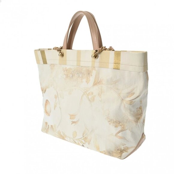 CHANEL beige tote bag - Picture 4 of 12